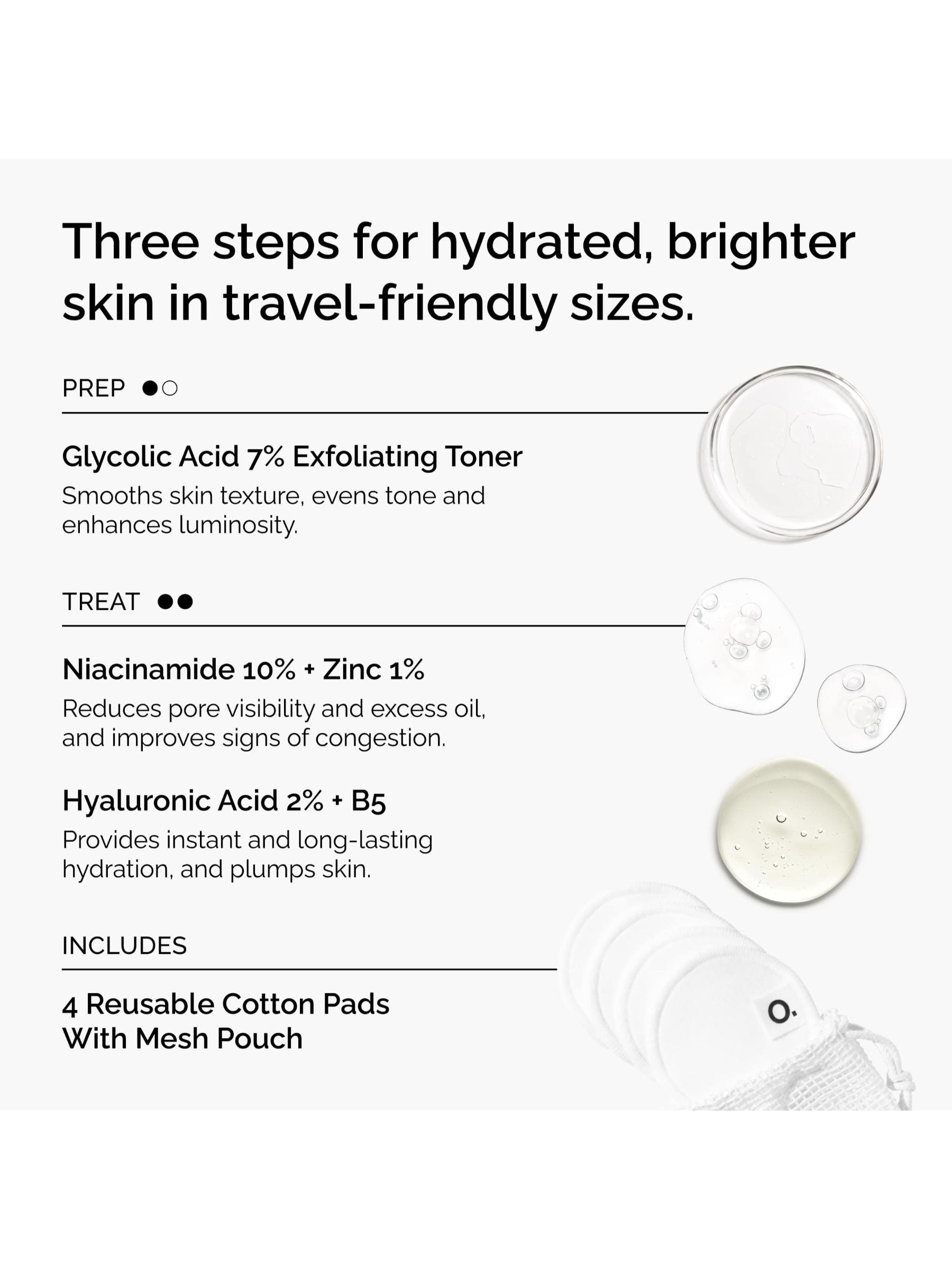 The Ordinary Mini Icons gift set 3-piece (British brand)