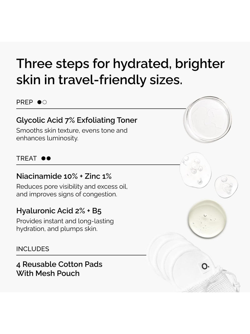 The Ordinary Mini Icons gift set 3-piece (British brand)