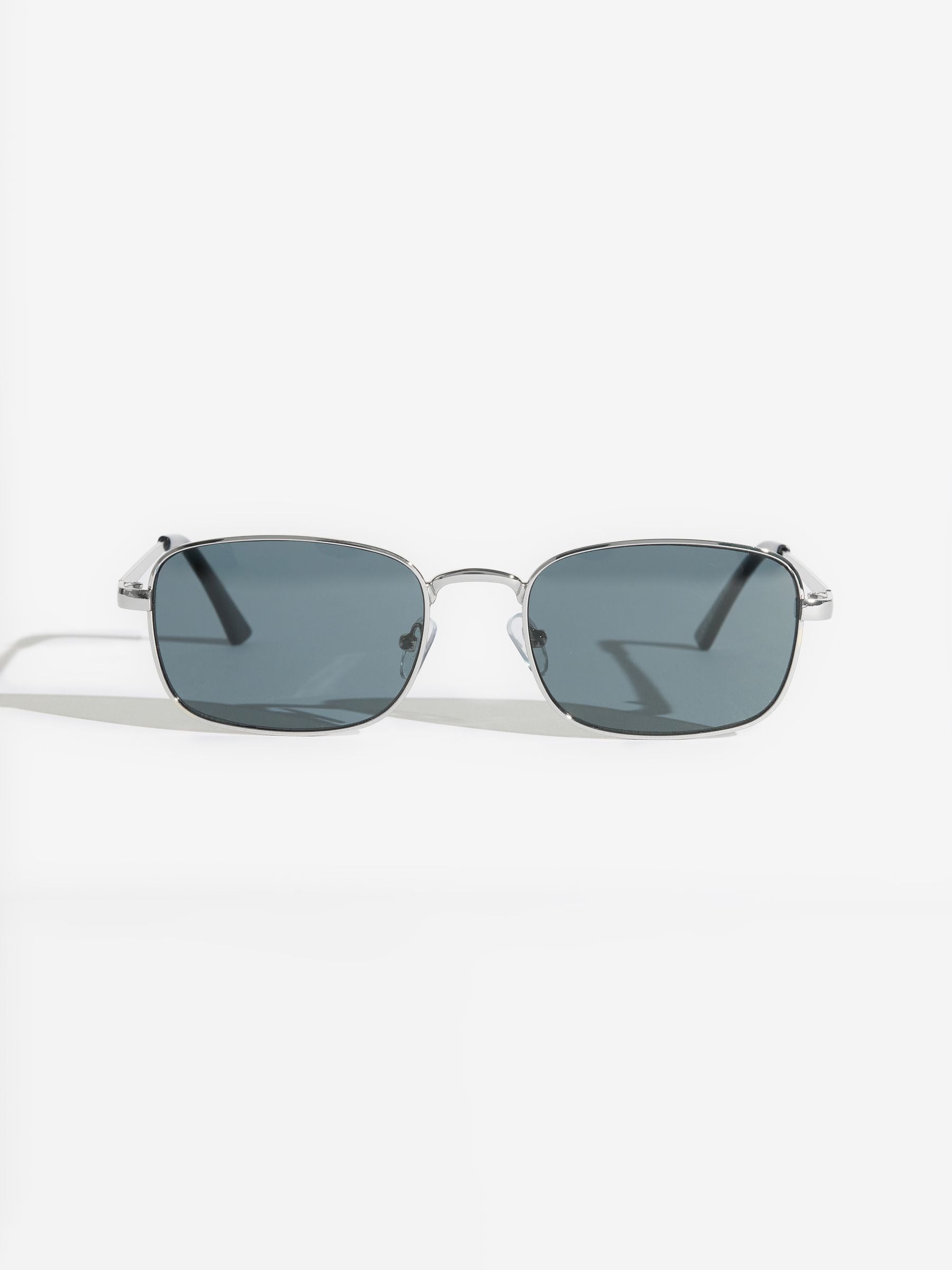 Friends Like These black slim metal frame sunglasses, imported from the UK