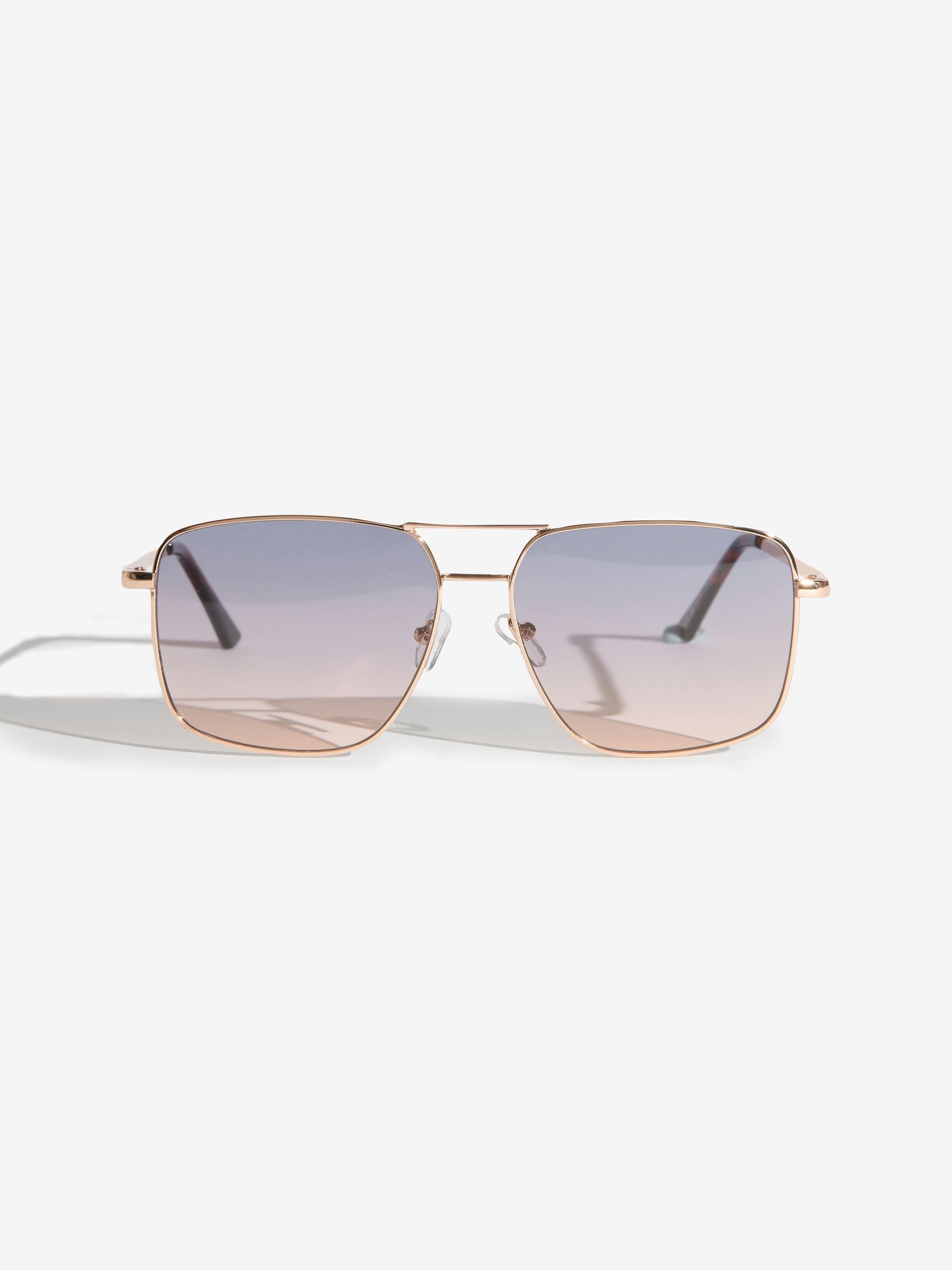 Friends Like These aviator sunglasses gold metal frame - British product