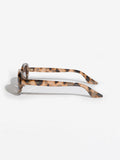 Love & Roses brown slim cateye sunglasses, UK version
