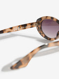 Love & Roses brown slim cateye sunglasses, UK version