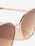 Love & Roses cat eye gold metal frame sunglasses (British brand)