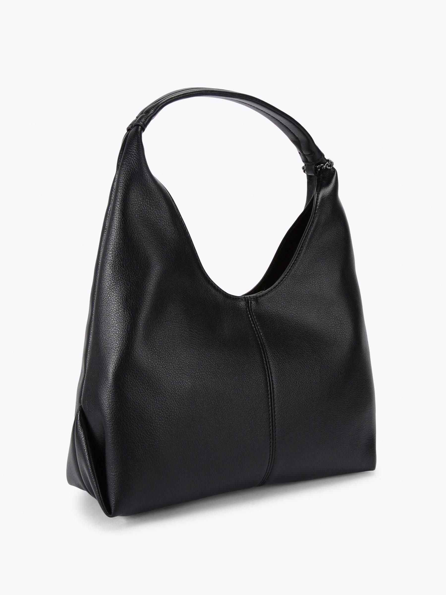 Carvela mini hobo bag black Cassia, imported from the UK