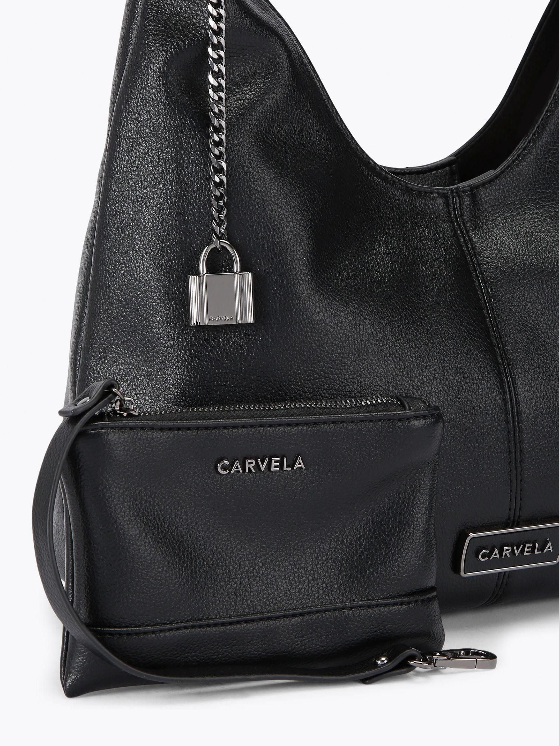Carvela mini hobo bag black Cassia, imported from the UK