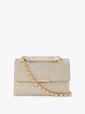 Carvela Gold Rosa Chain shoulder bag, imported from the UK