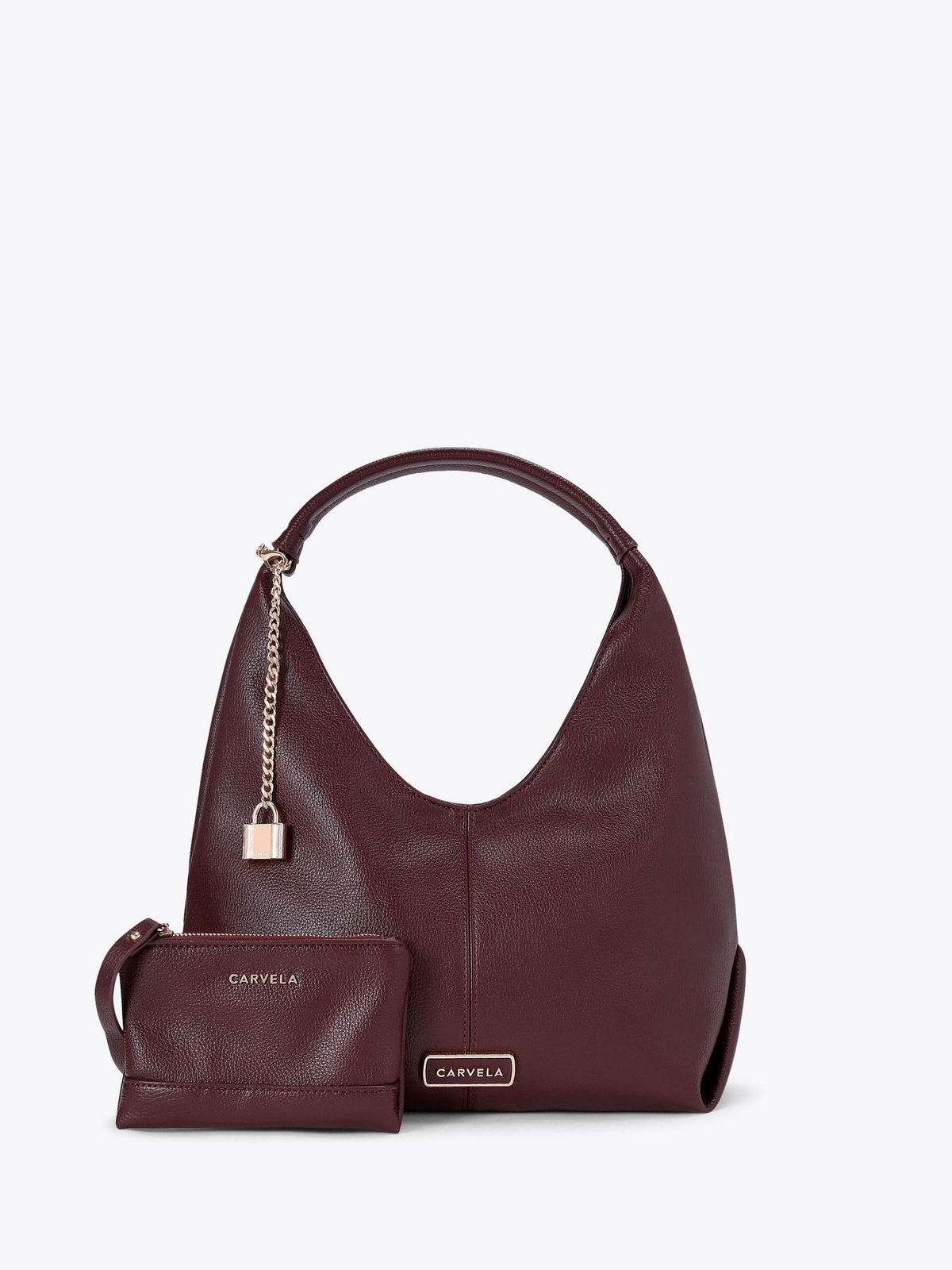Carvela Black Cassia Mini Hobo Bag