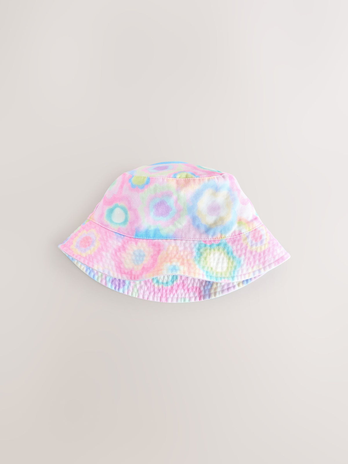 Children's bucket hat tie dye print cotton - British product