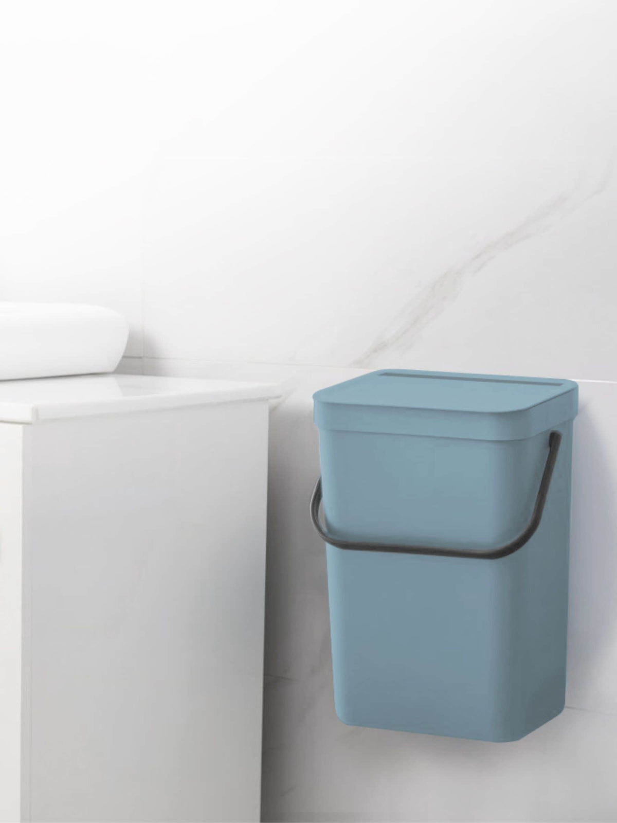 Eko Titanium Blue Puro Caddy 12L Bin