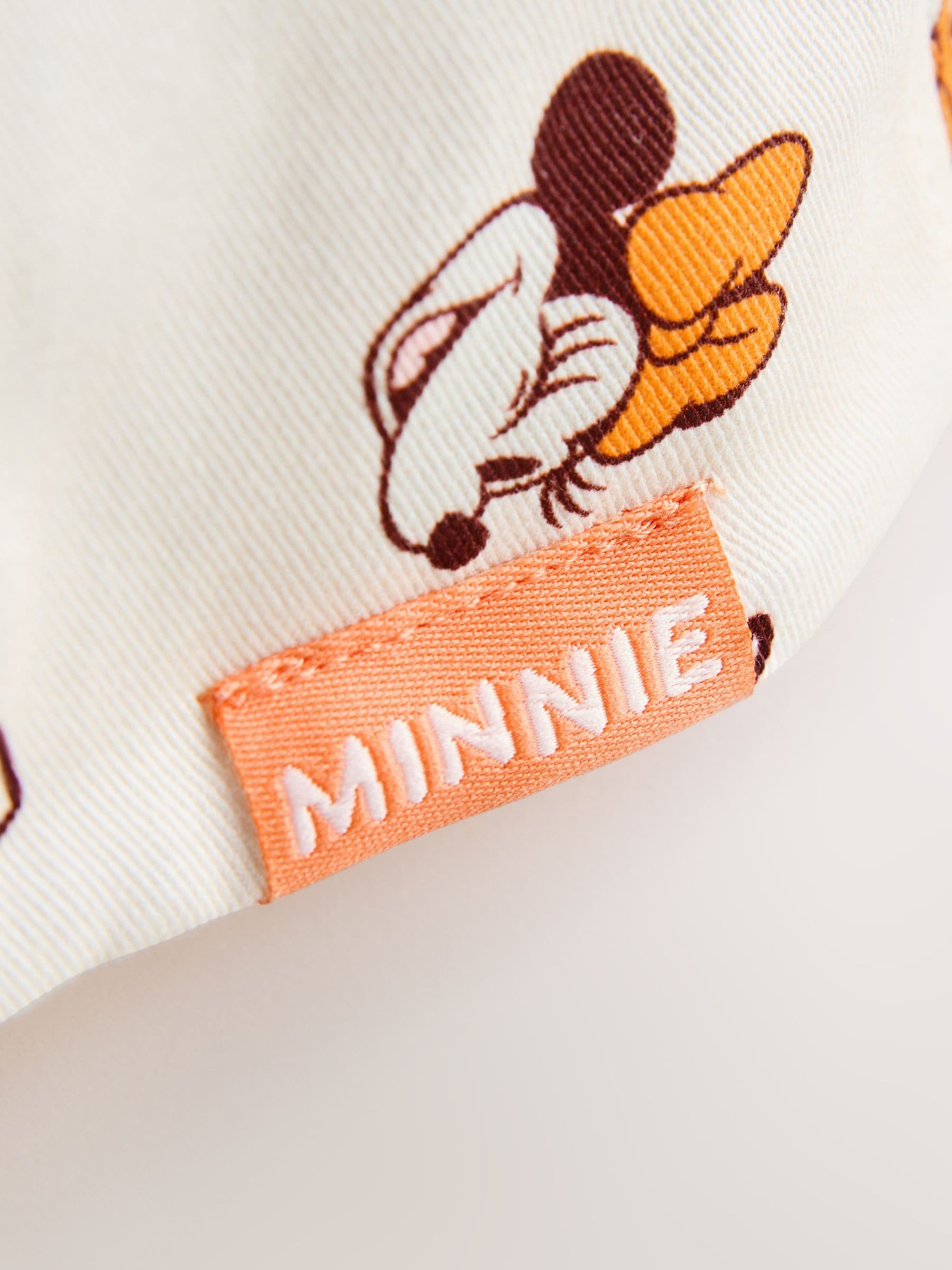 Cream Minnie Mouse cap for children, UK version