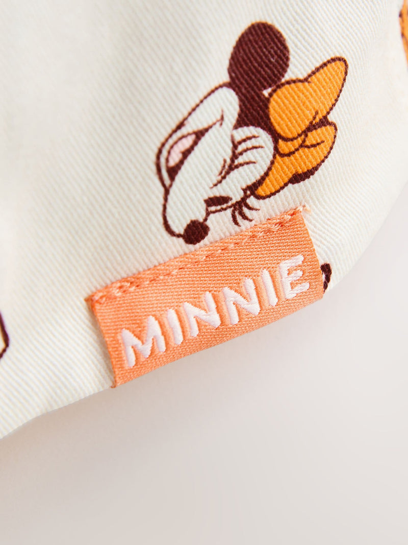 Cream Minnie Mouse cap for children, UK version