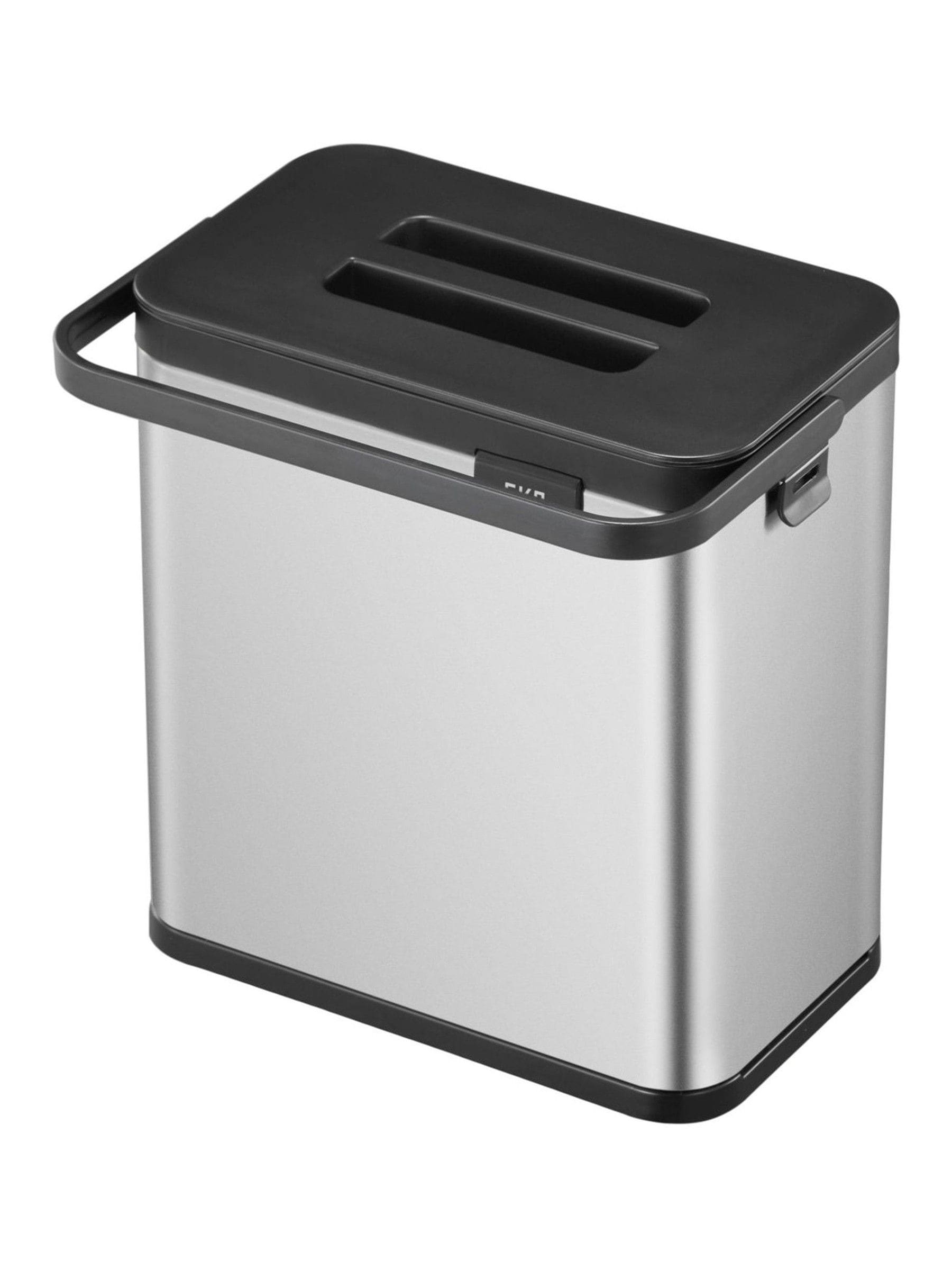 Eko Stainless Steel Puro Caddy 3L food waste bin - British product