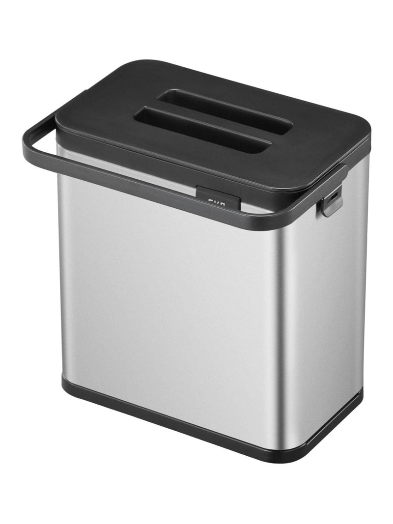 Eko Stainless Steel Puro Caddy 3L food waste bin - British product