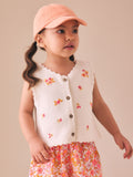 Peach Pink Baseball Cap (1-16yrs)