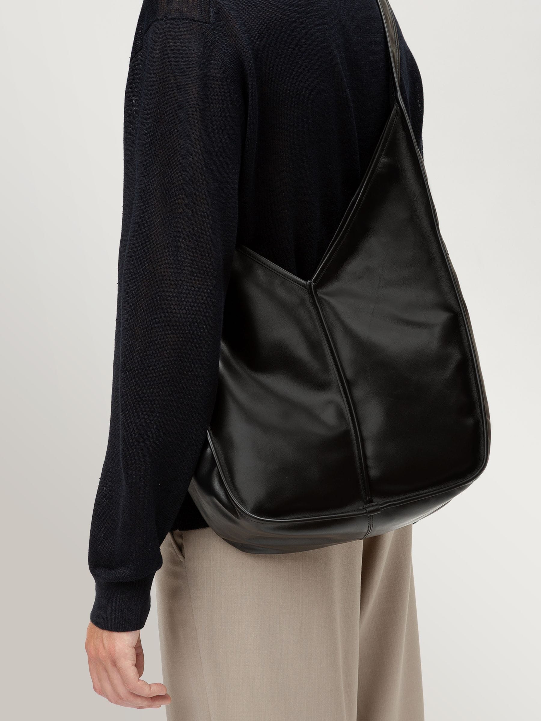 Hereu Studio black cross-body bag Calella - UK version
