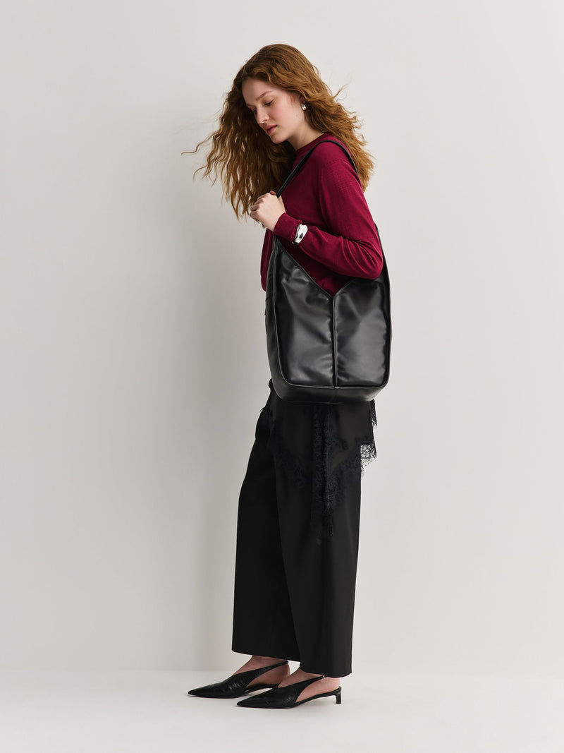 Hereu Studio black cross-body bag Calella - UK version
