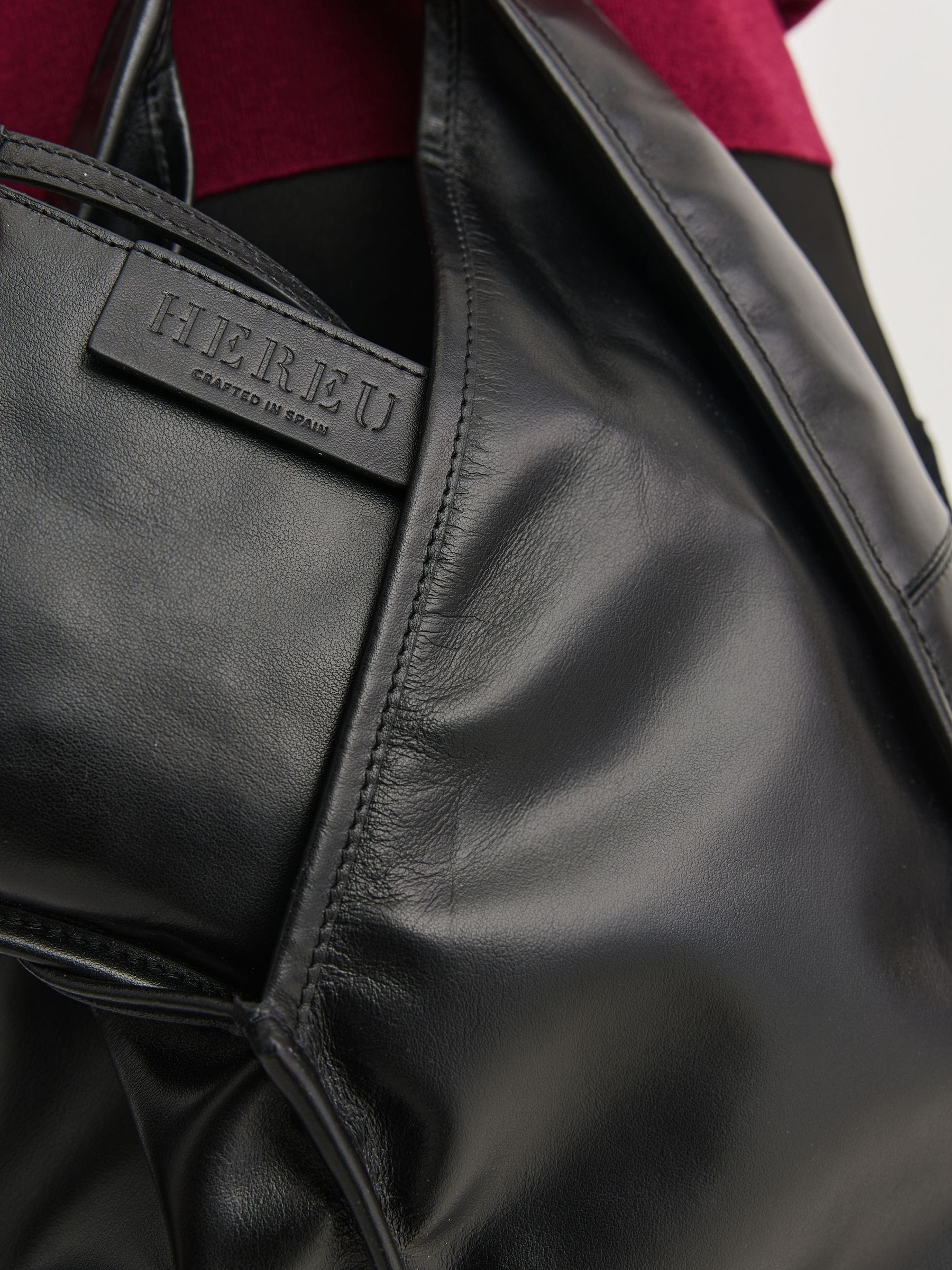 Hereu Studio black cross-body bag Calella - UK version