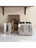 Laura Ashley toaster Cotton White 4 slice - British product