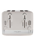 Laura Ashley toaster Cotton White 4 slice - British product