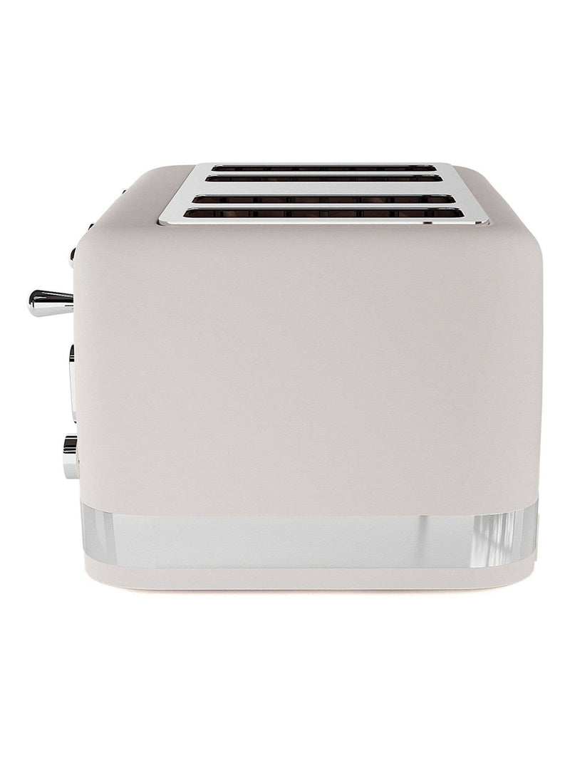 Laura Ashley toaster Cotton White 4 slice - British product