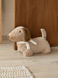 Furn Natural Samson faux fur dog door stop 22cm, imported from the UK