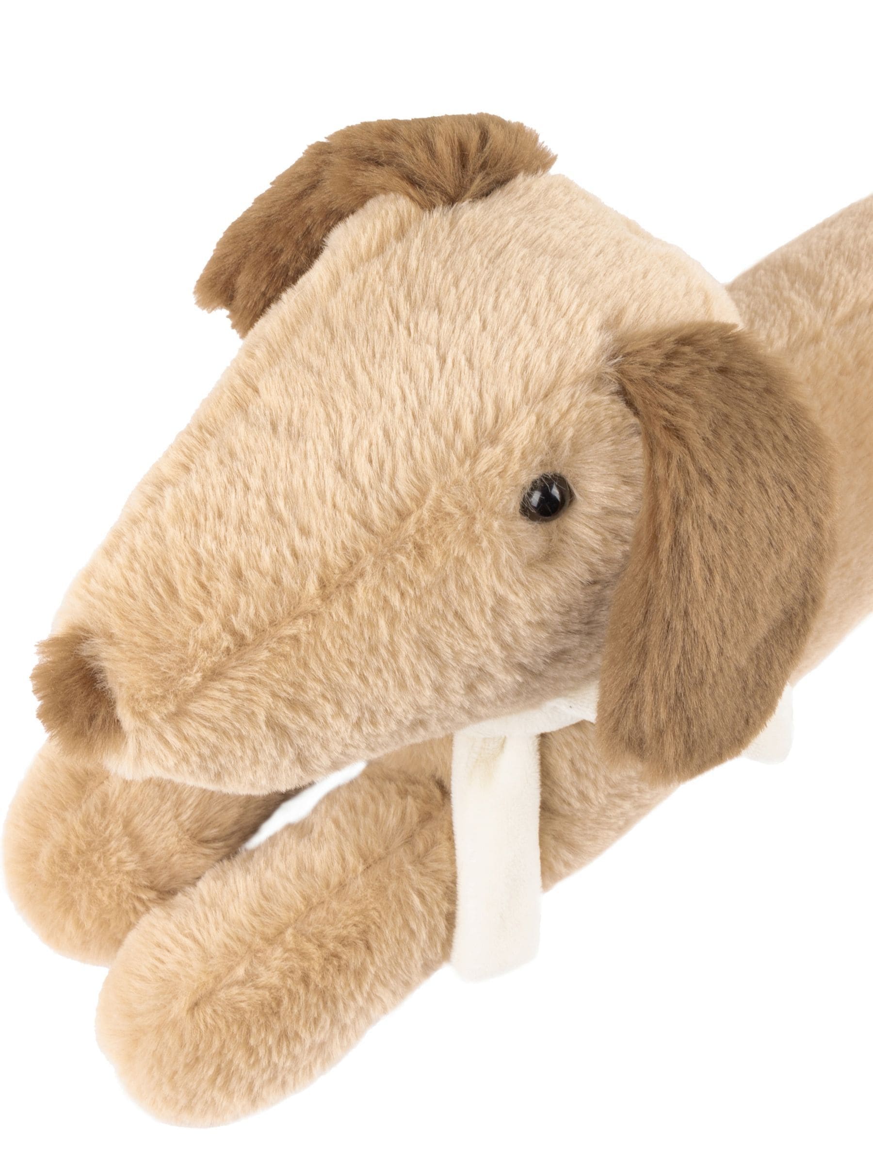 Furn Natural Samson faux fur dog draught excluder 88cm (British brand)