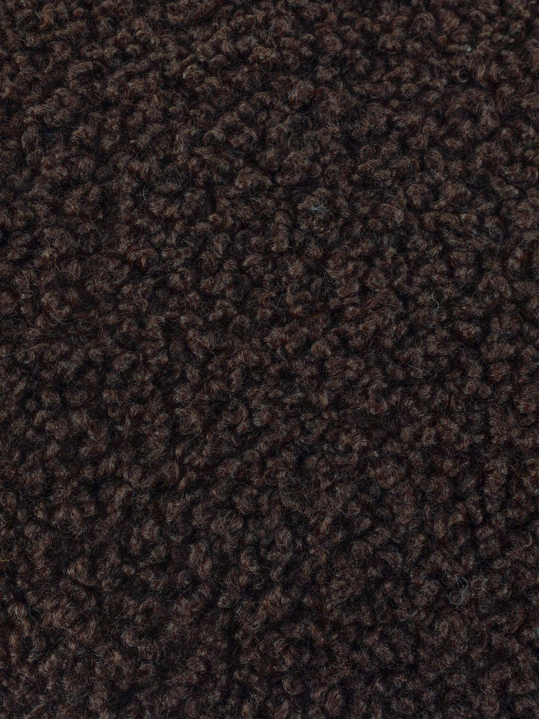 Yard chocolate chunky boucle cushion 45cm (British brand)