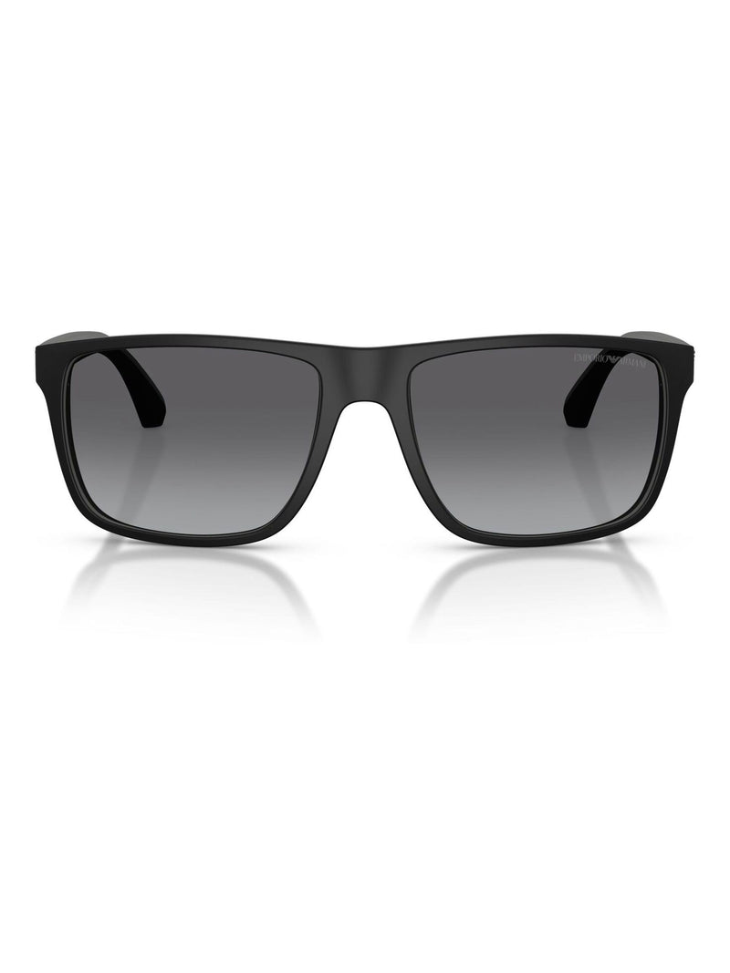 Emporio Armani black square sunglasses, UK version