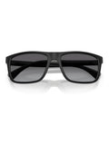 Emporio Armani black square sunglasses, UK version