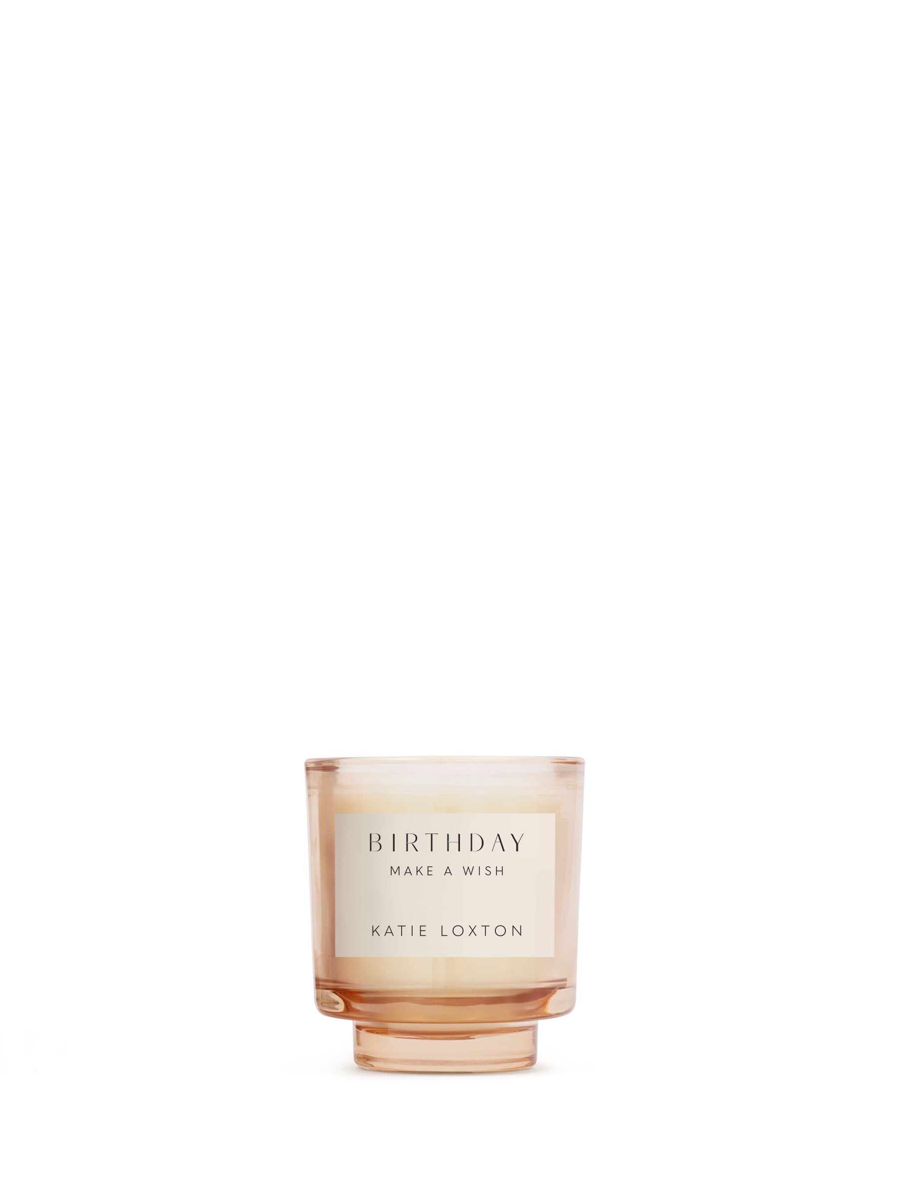 Katie Loxton Birthday Candle Peach Rose and Sweet Mandarin (British brand)