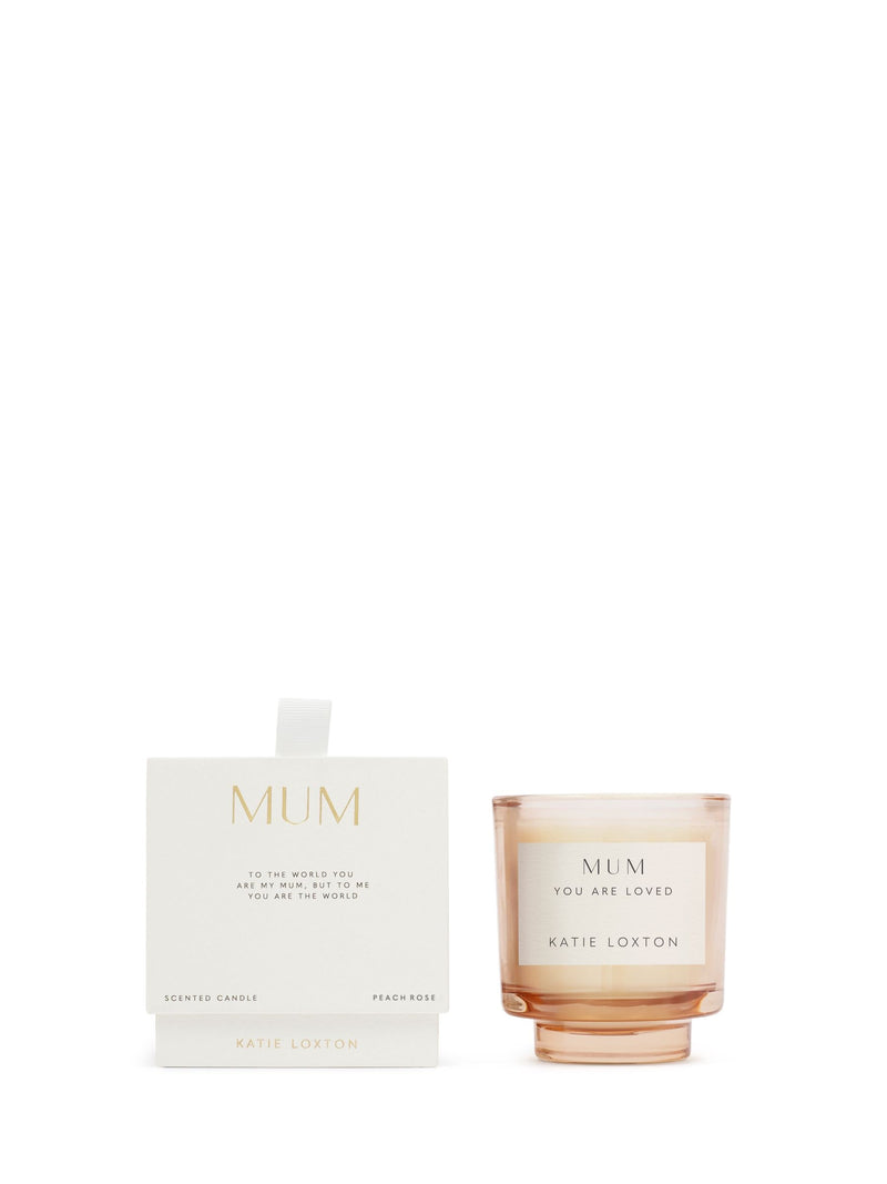 Katie Loxton Mum soy wax candle peach rose mandarin (British brand)