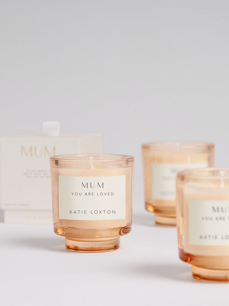 Katie Loxton Mum soy wax candle peach rose mandarin (British brand)
