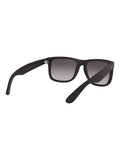 Ray-Ban Black Justin Square sunglasses, imported from the UK