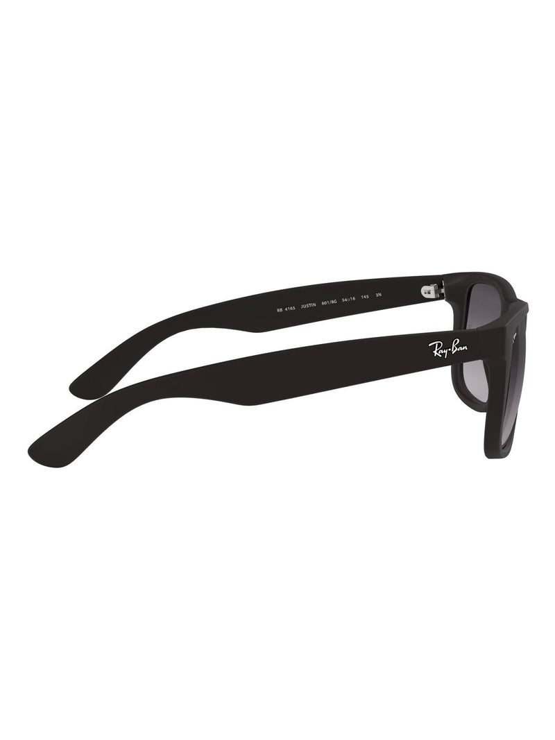 Ray-Ban Black Justin Square sunglasses, imported from the UK