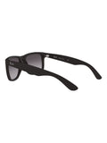 Ray-Ban Black Justin Square sunglasses, imported from the UK