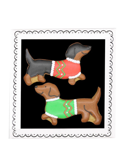 Biscuiteers Hånd-Isert Julepølser Brevpost