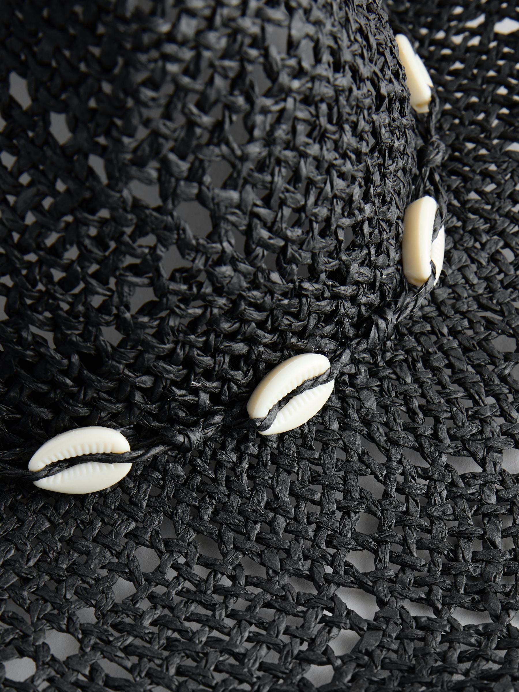 Black western straw hat, imported from the UK