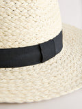 Natural Panama hat made from paper, imported from the UK