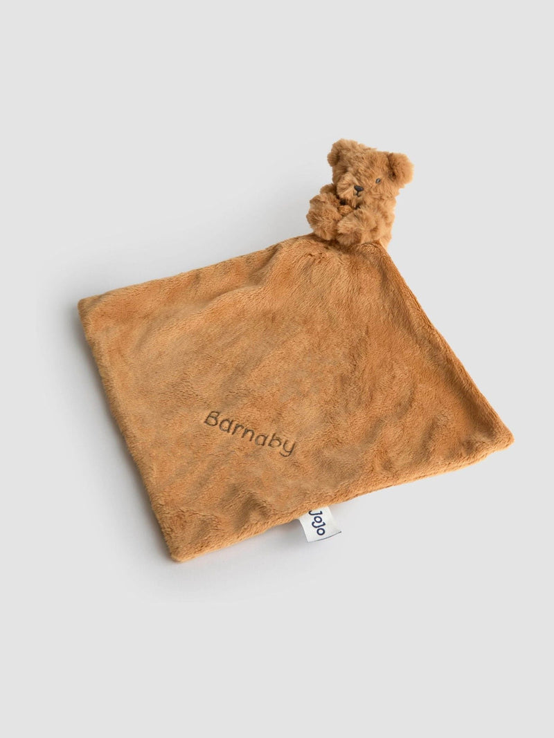 JoJo Maman Bébé Brown Personalised Plush Comforter