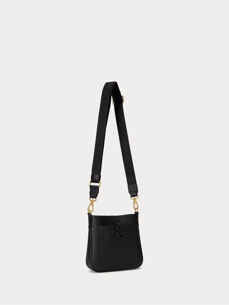 Lauren Ralph Lauren black crossbody bag, UK version