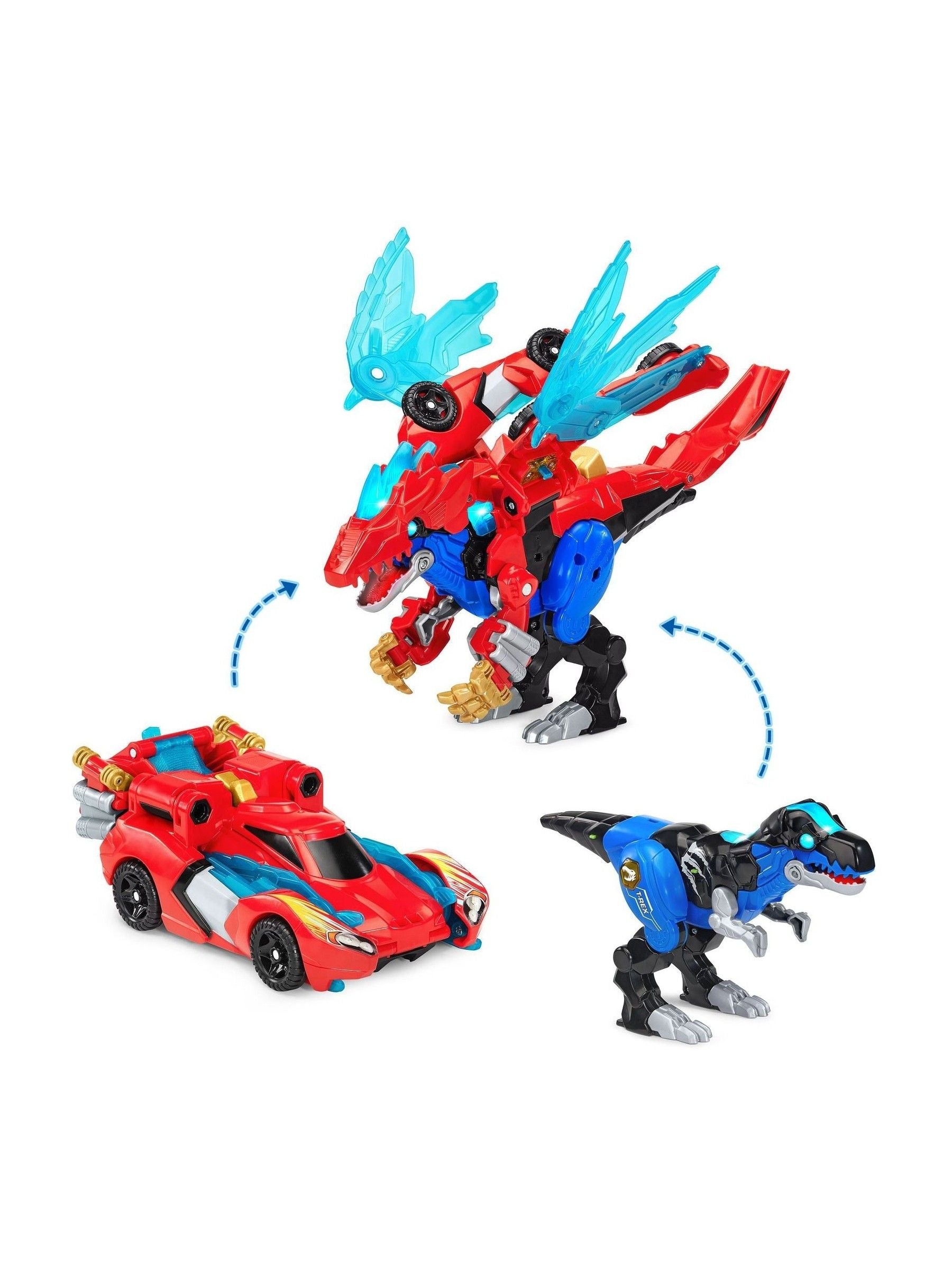 VTech Armour Up T-Rex Dragon interactive toy, UK version