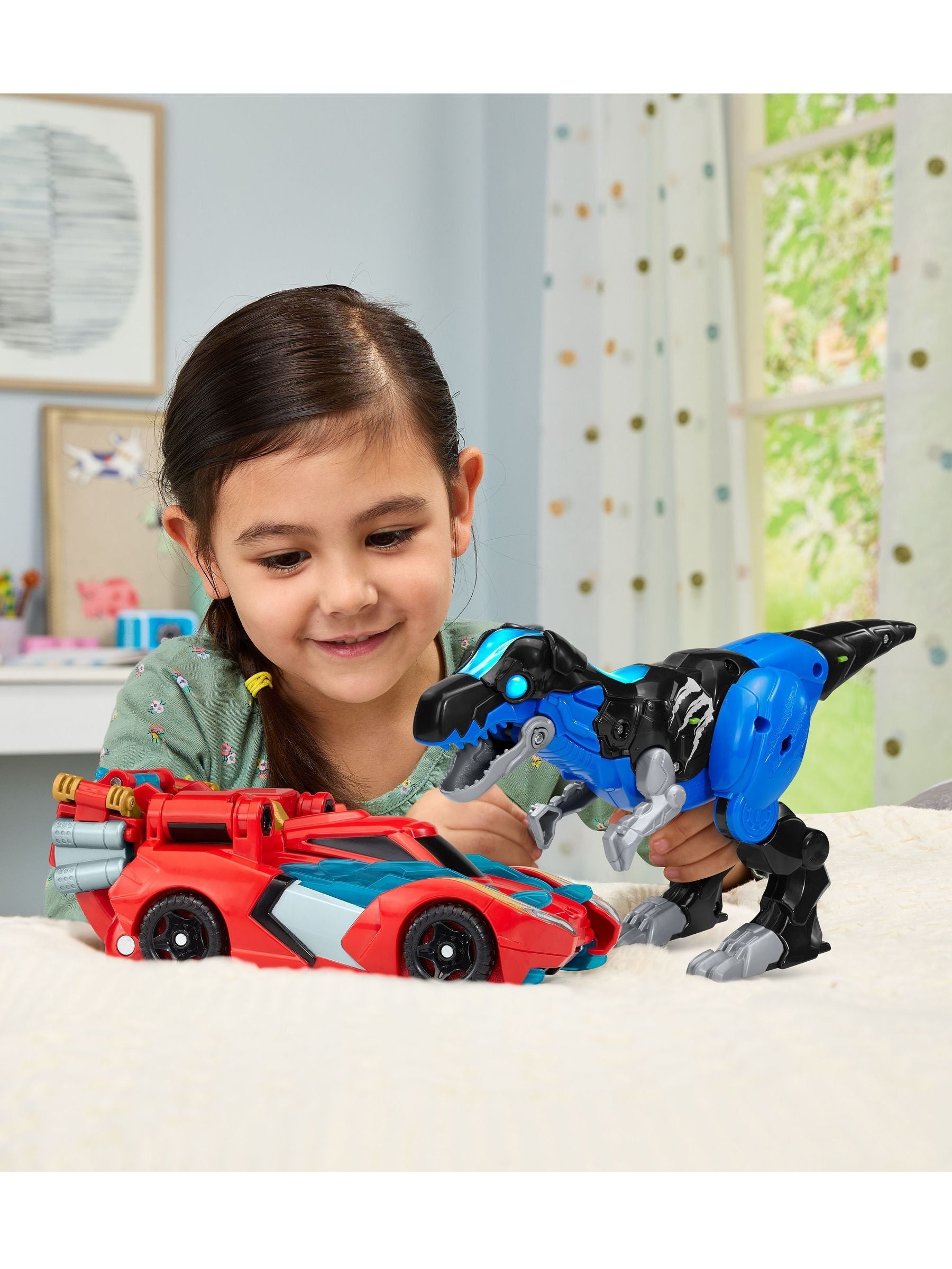 VTech Armour Up T-Rex Dragon interactive toy, UK version