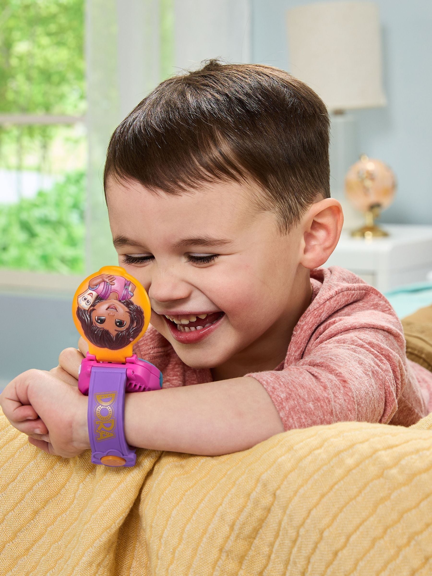 VTech Dora interactive learning watch with LCD screen - British product