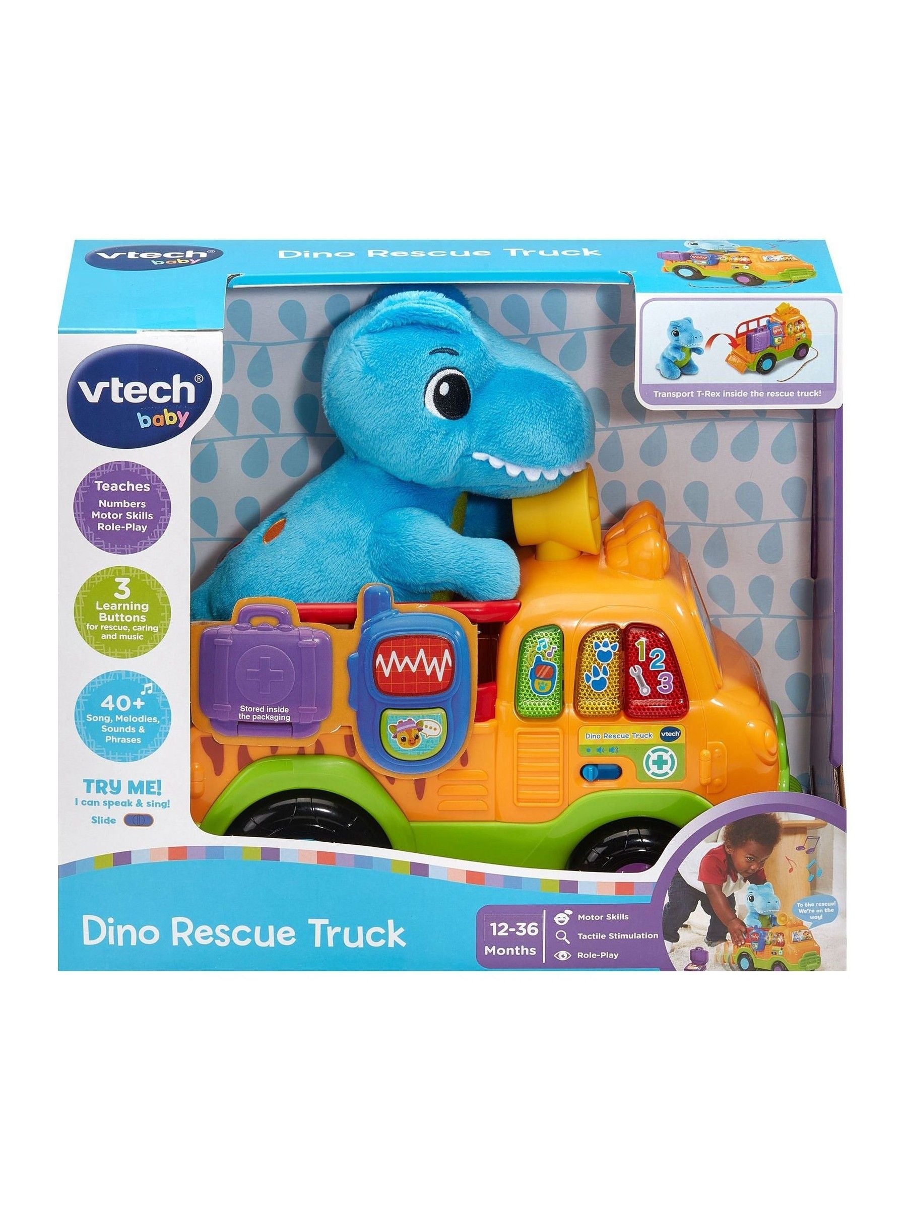 VTech Dino rescue truck toddler toy - British product