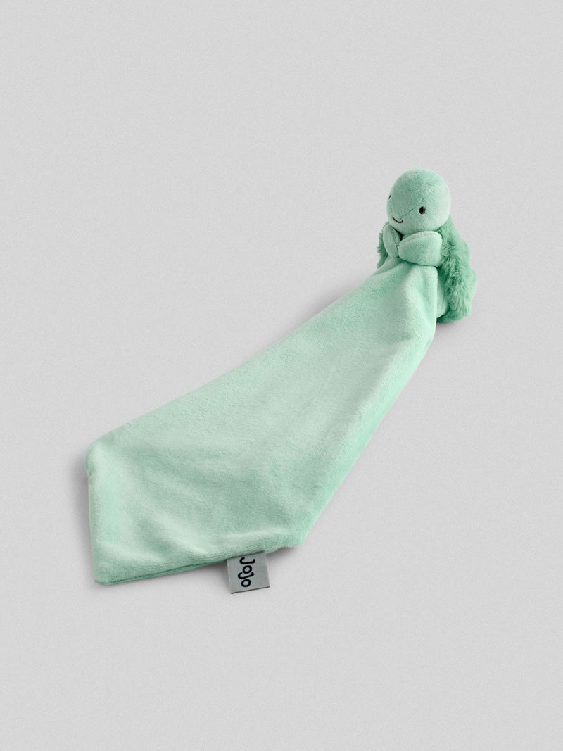 JoJo Maman Bébé Toto Turtle plush comforter soft blanket (British brand)