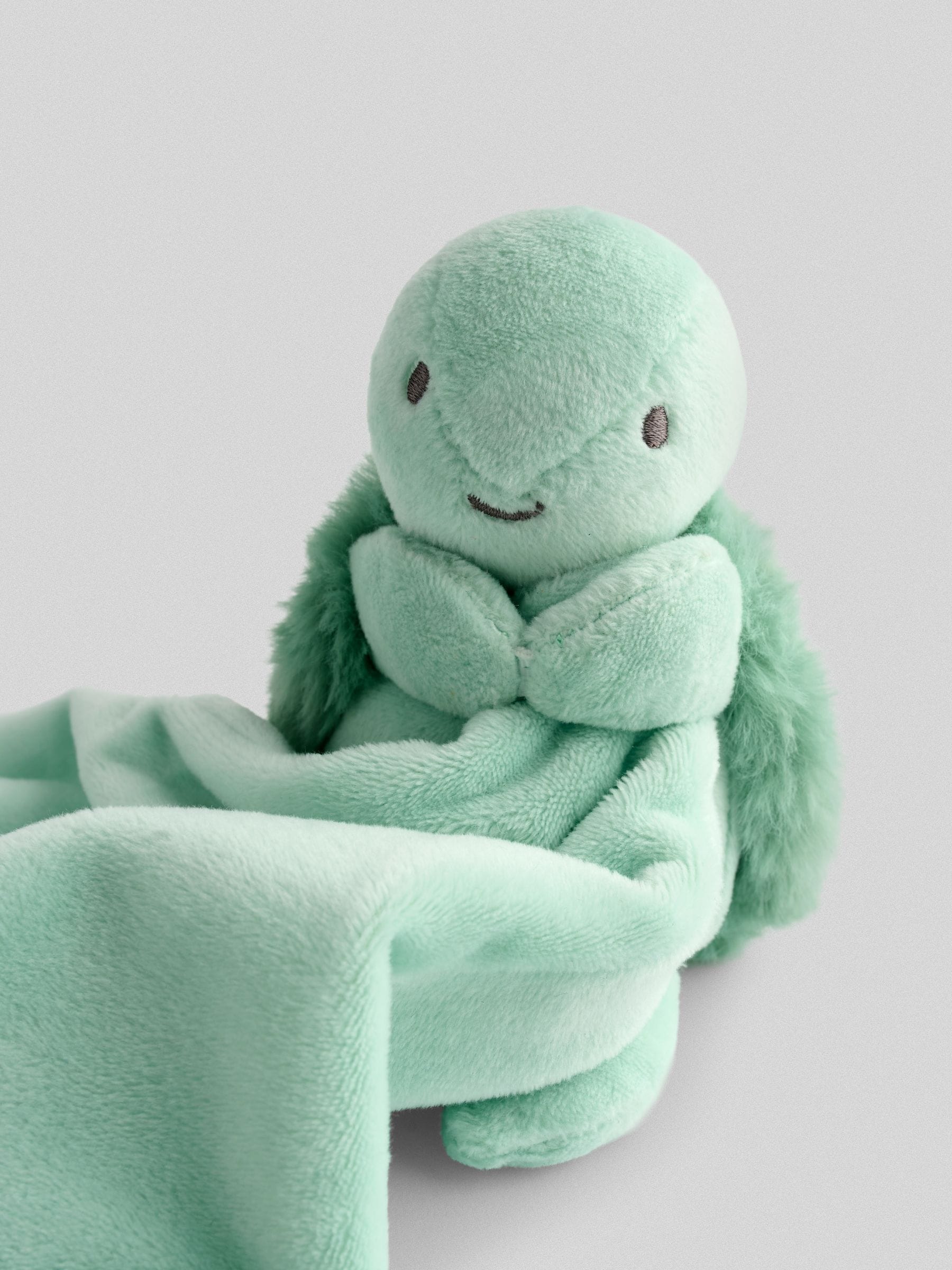 JoJo Maman Bébé Toto Turtle plush comforter soft blanket (British brand)