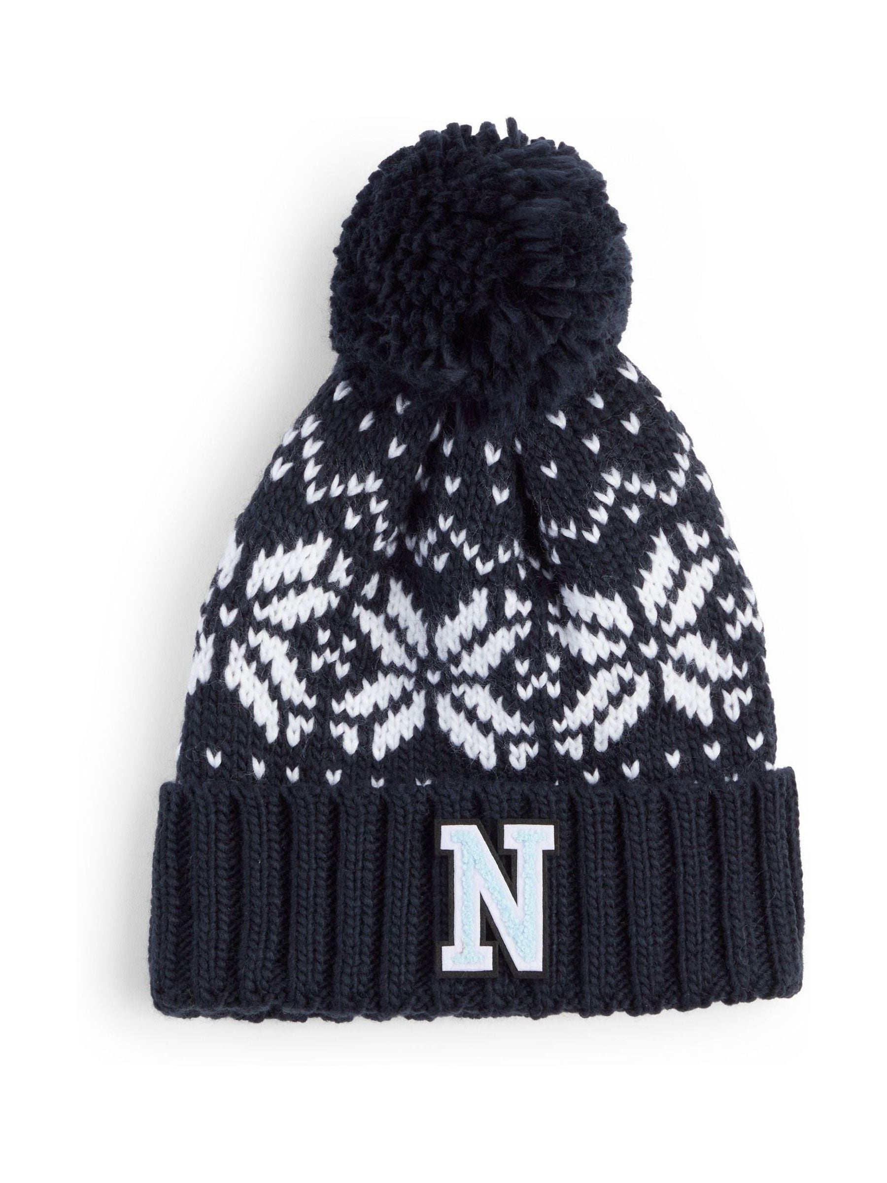 Alphabet personalised beanie hat imported from the UK