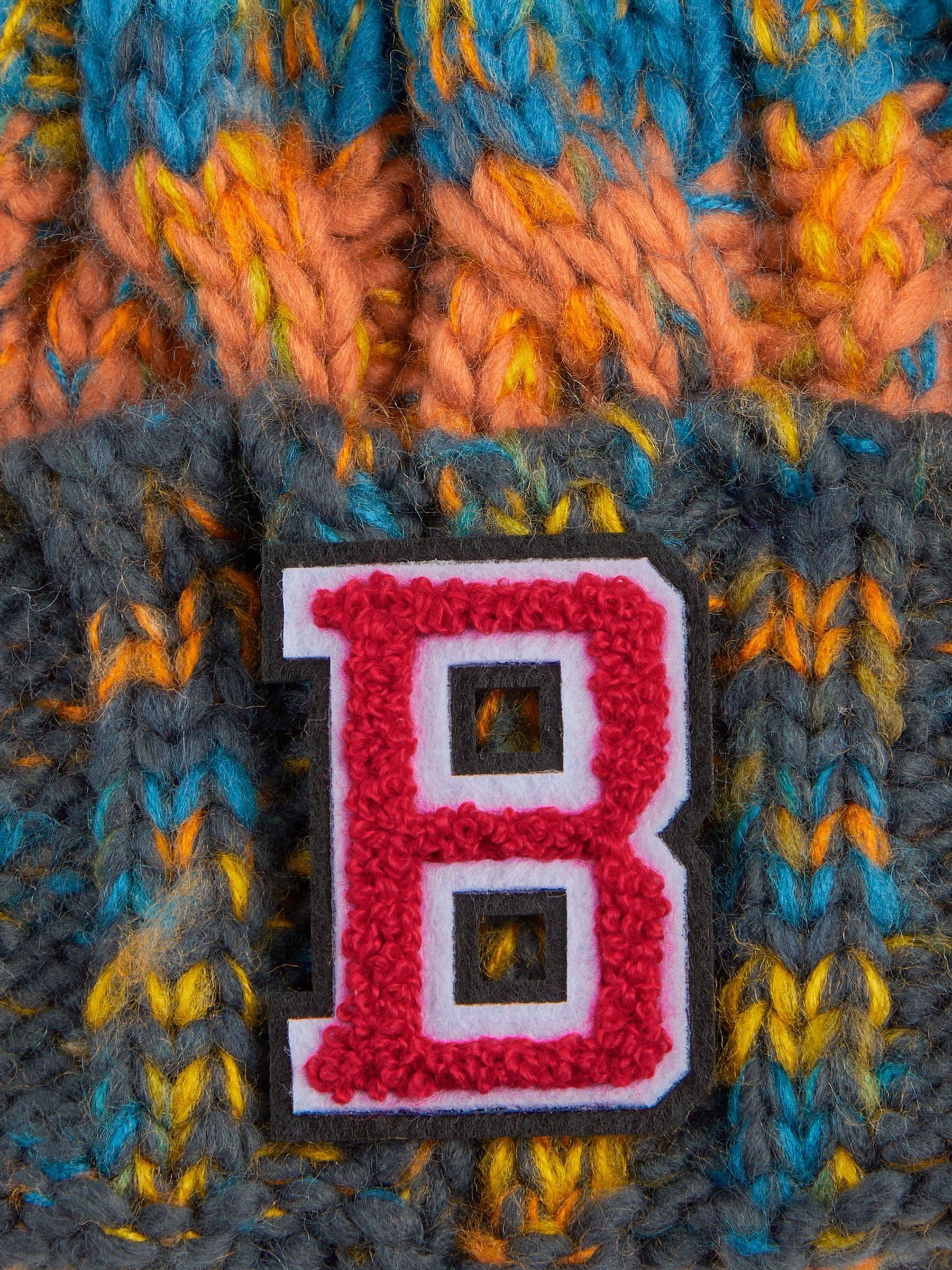 Alphabet personalised Christmas beanie, imported from the UK
