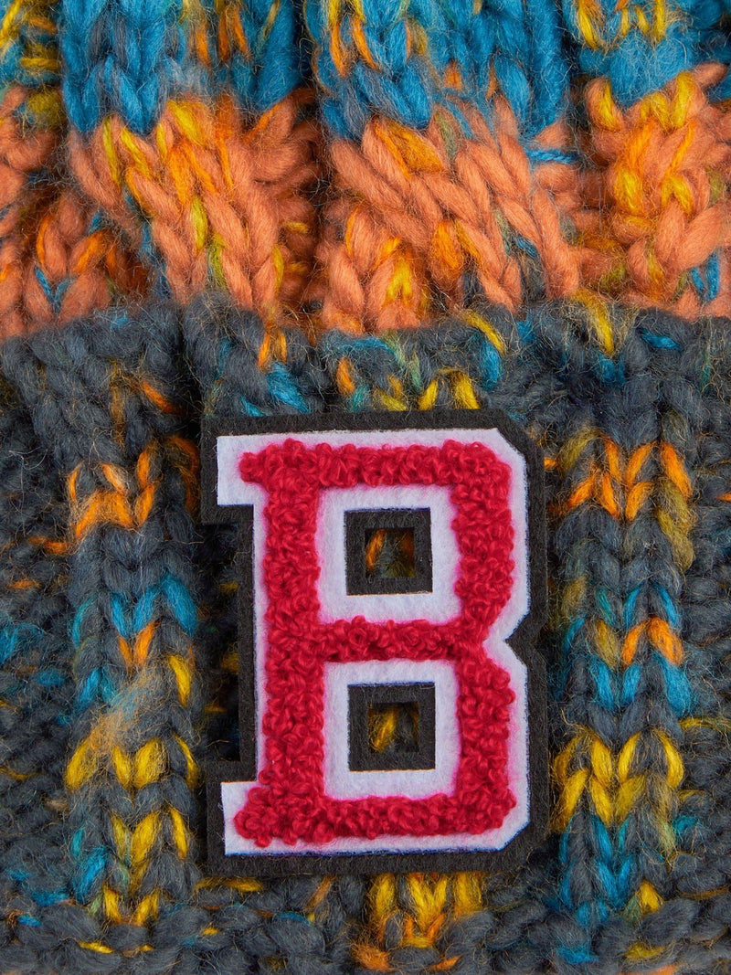 Alphabet personalised Christmas beanie, imported from the UK
