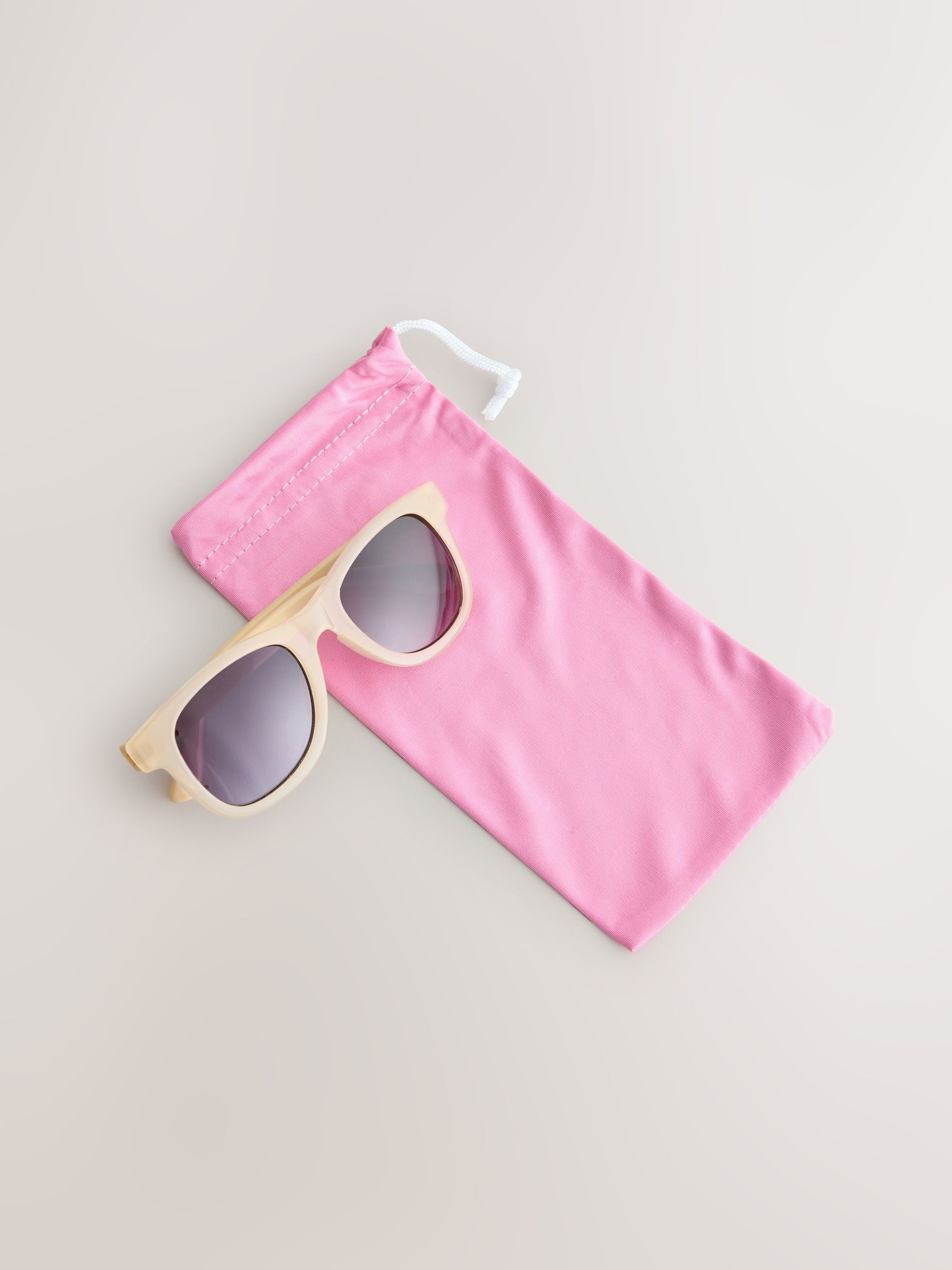 Pink and purple lilac children's sunglasses with UV protection, UK version